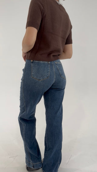 Country Muse Wide Leg Jean by Judy Blue