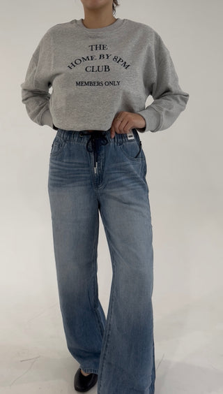 Weekend Ease Drawstring Jean by Judy Blue