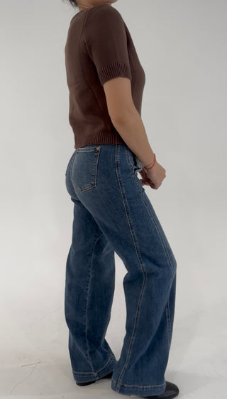 Country Muse Wide Leg Jean by Judy Blue