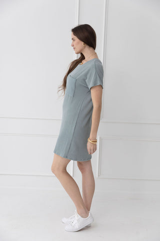 Coastline Breeze T-Shirt Dress