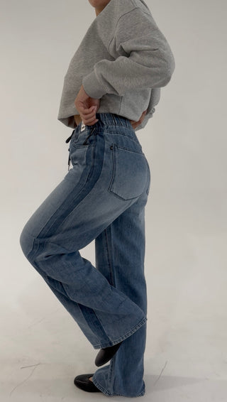 Weekend Ease Drawstring Jean by Judy Blue