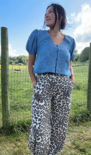 Bluebell Embroidered Blouse