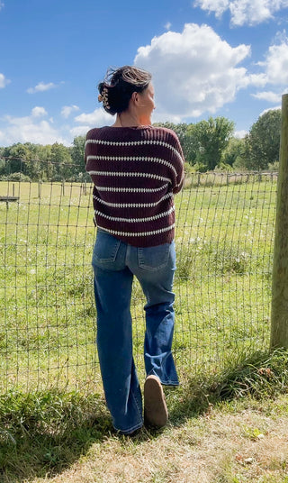 Indigo Edge Mid Rise 90s Straight Front Patch Jean By Judy Blue