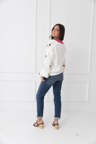 Bed of Roses Cardigan Sweater