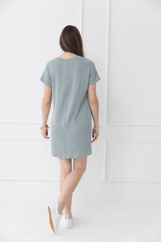 Coastline Breeze T-Shirt Dress