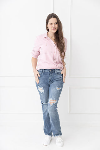 Dusty Trails Straight Leg By Judy Blue