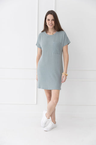Coastline Breeze T-Shirt Dress