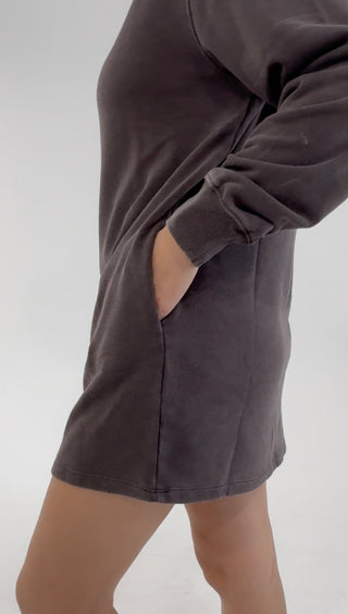 Lounge and Go Dress - Gray