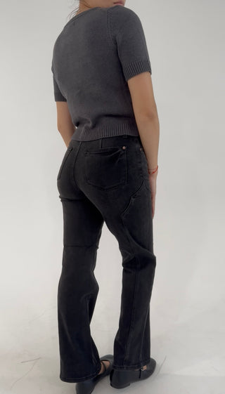 The Bookclub Cardigan - Dark Grey