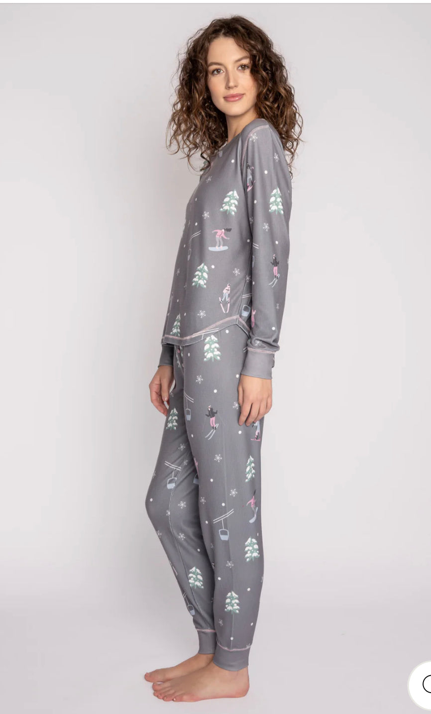 A Dash of Vitamin Ski Pajama Set