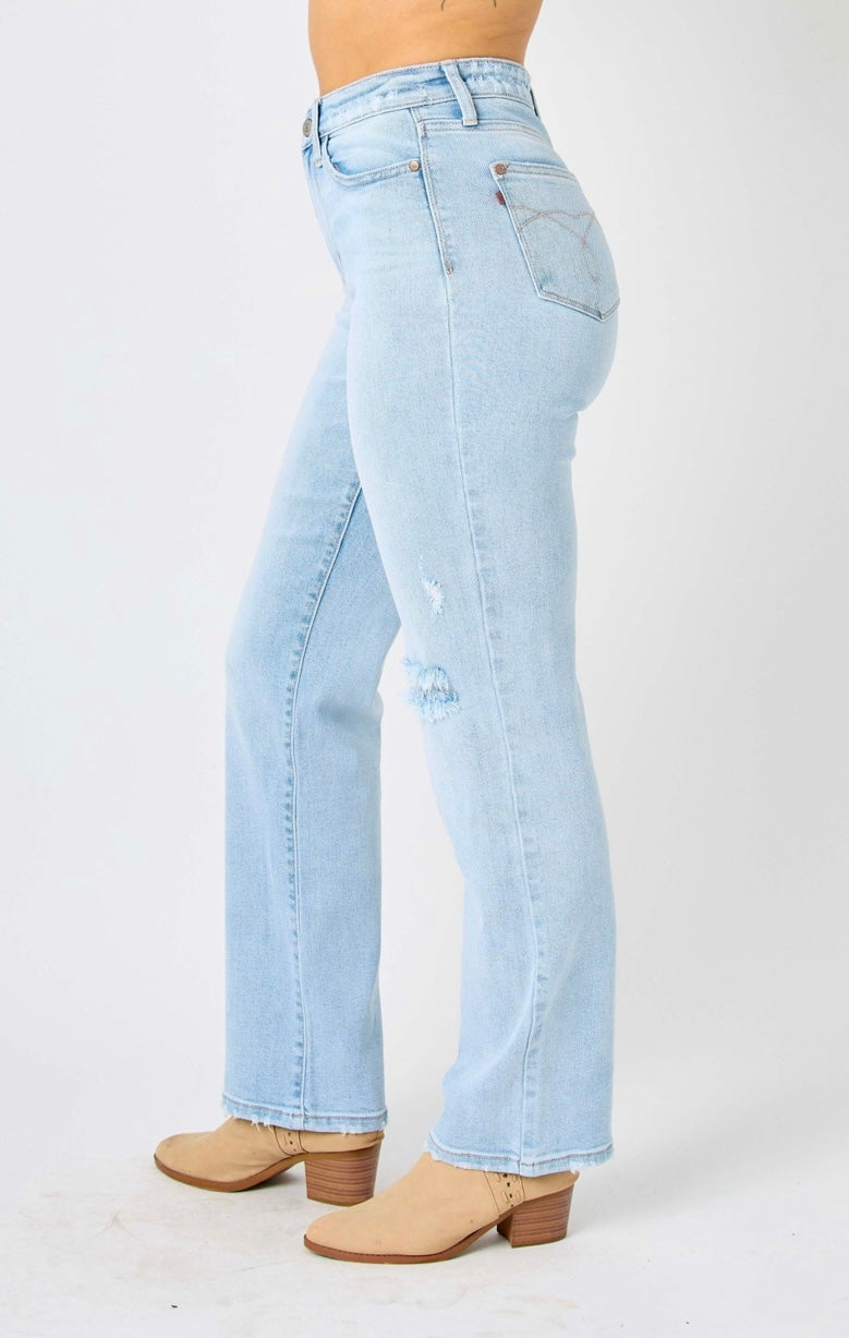 Judy Blue 90s Shania Straight Jeans