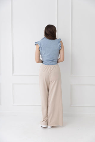 Glory Days Wide Leg Sweatpants