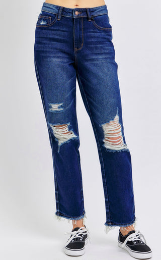 Judy Blue Be Loved Rigid Magic Destroyed Straight