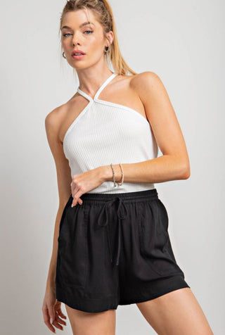 Lady Luck Drawstring Swing Shorts