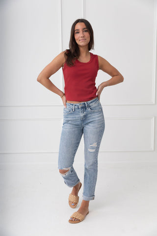 Wild Ride Slim Straight Tummy Control By Lovervet by Vervet