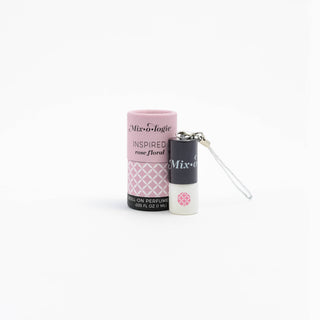 Inspired (rose floral) Mini Roll-On Perfume Keychain (1 mL)