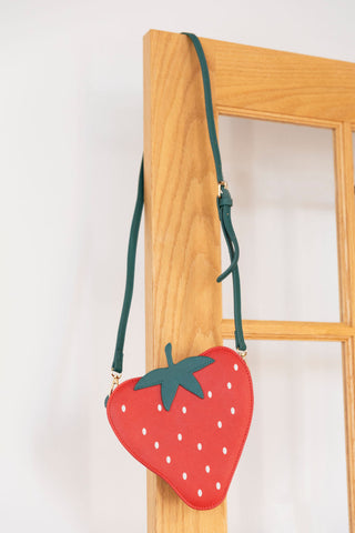 Berry Sweet Strawberry Crossbody Bag