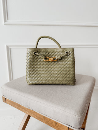 The Icon Braided Basketweave Handbag