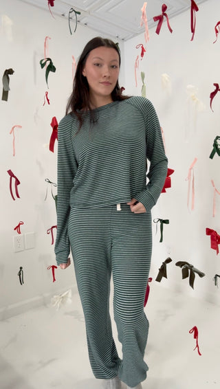 Drift Away Lounge Top - Green