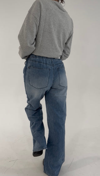 Weekend Ease Drawstring Jean by Judy Blue