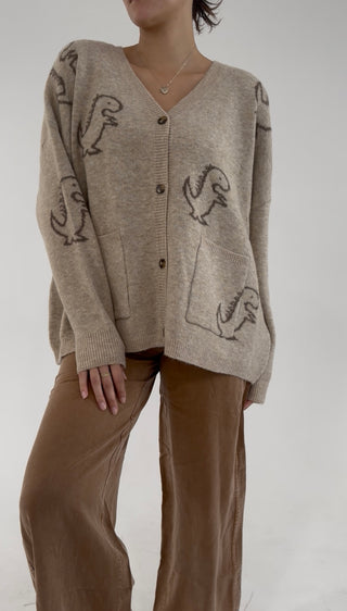 The Dino Diaries Cardigan