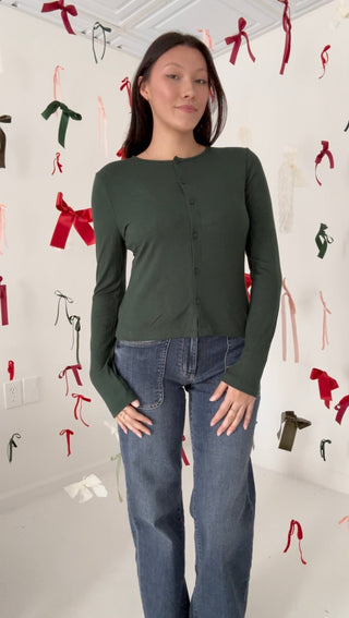 Evergreen Essential Top - Green