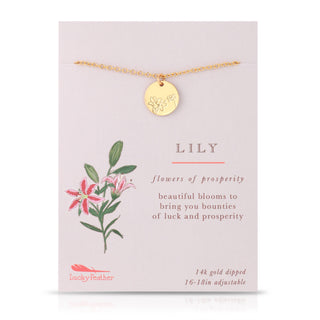 Botanical Gold Dipped Necklaxe