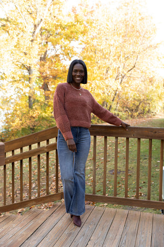 Spiced Round Neck Sweater