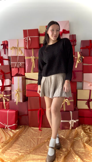 Midnight Knit Sweater