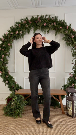 Midnight Knit Sweater