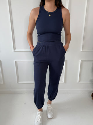 Summer State of Mind Lounge Set - Navy