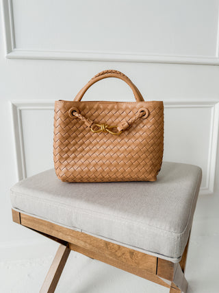 The Icon Braided Basketweave Handbag