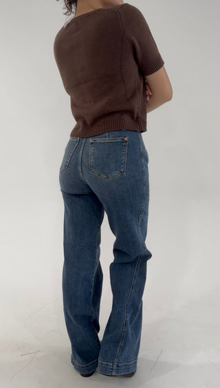 Country Muse Wide Leg Jean by Judy Blue