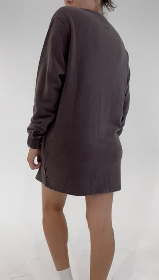 Lounge and Go Dress - Gray