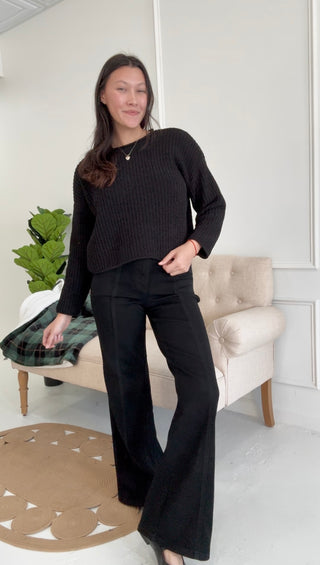 Midnight Muse High Waist Retro Wide Jean By Judy Blue