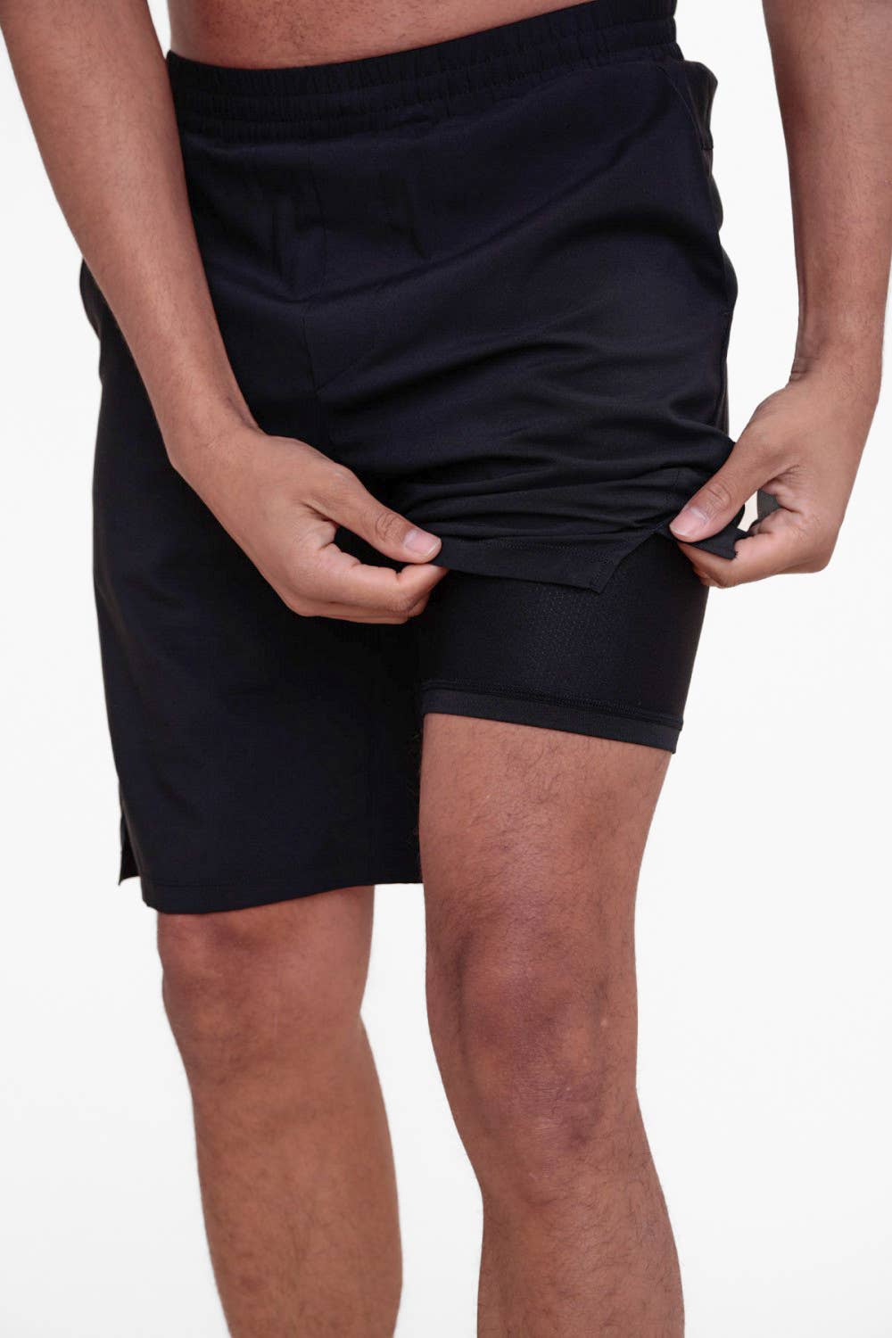 Stallion Active Shorts with Inner Lining- Olive