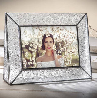 Vintage Glass Picture Frames: 5x7 Horizontal