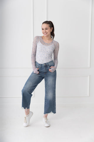 Bluebell Mesh Top