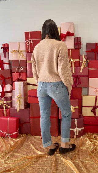 First Frost Sweater - Tan