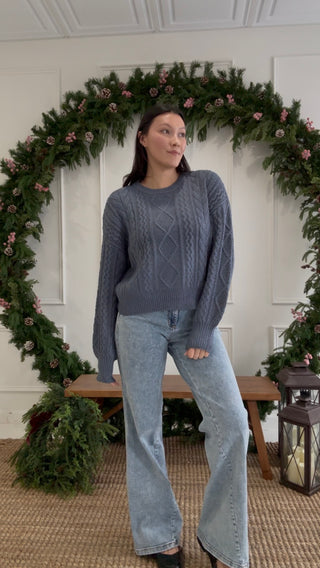 First Frost Sweater - Blue