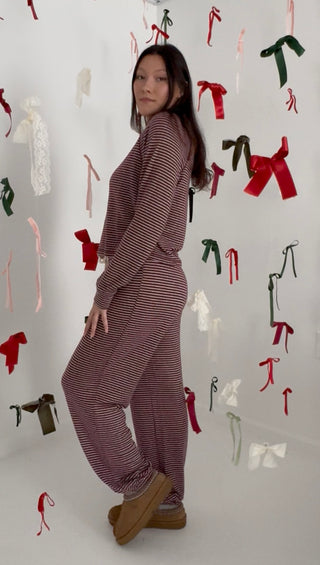 Drift Away Lounge Top - Red