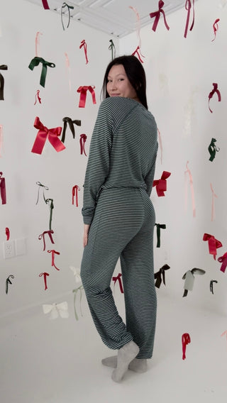 Drift Away Lounge Pants - Green