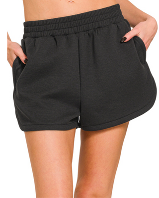 Great Escape Scuba Elastic Waistband Shorts