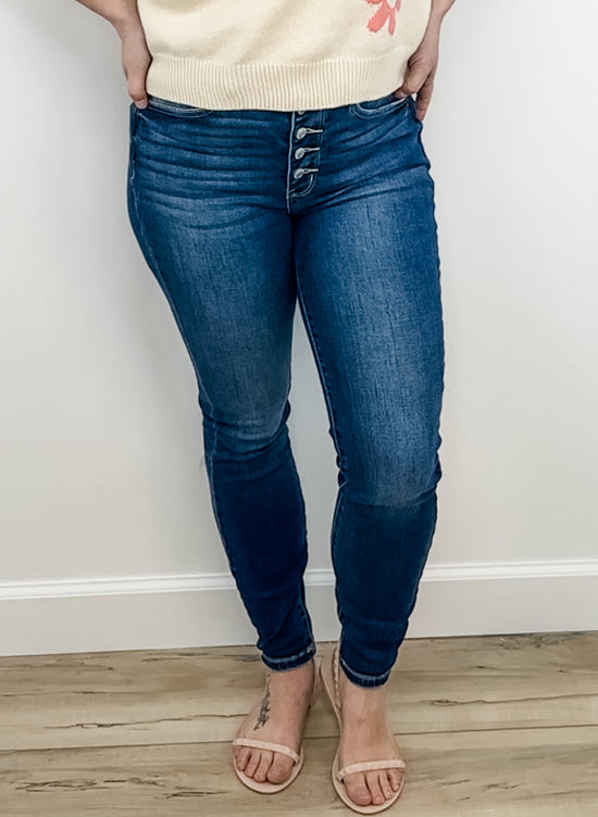 Judy Blue Dolly Love Skinny Jeans