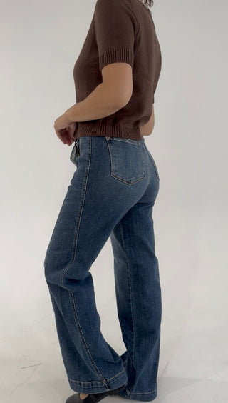 Country Muse Wide Leg Jean by Judy Blue