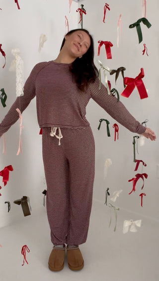 Drift Away Lounge Top - Red