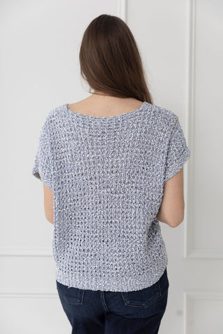 Salt & Sky Crochet Sweater
