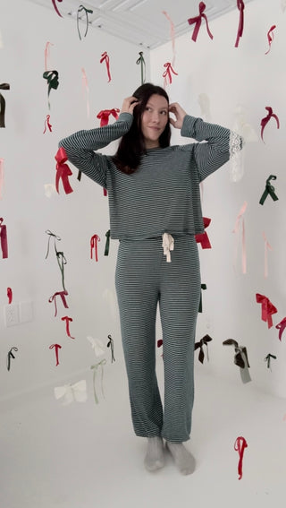 Drift Away Lounge Top - Green