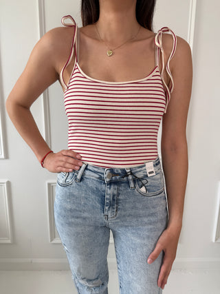 Picnic Striped Bodysuit