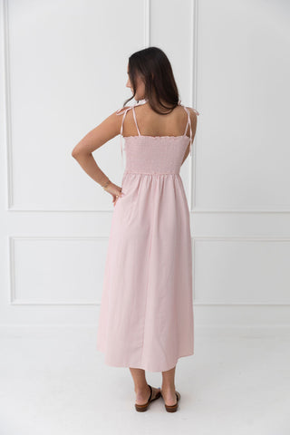 All American Red and White Striped Dress